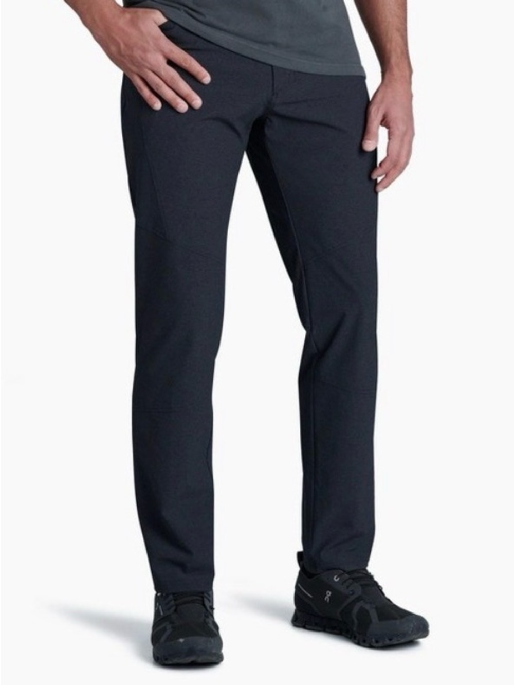 Men's Kuhl Deceptr Tapered Fit Pants in Raven
